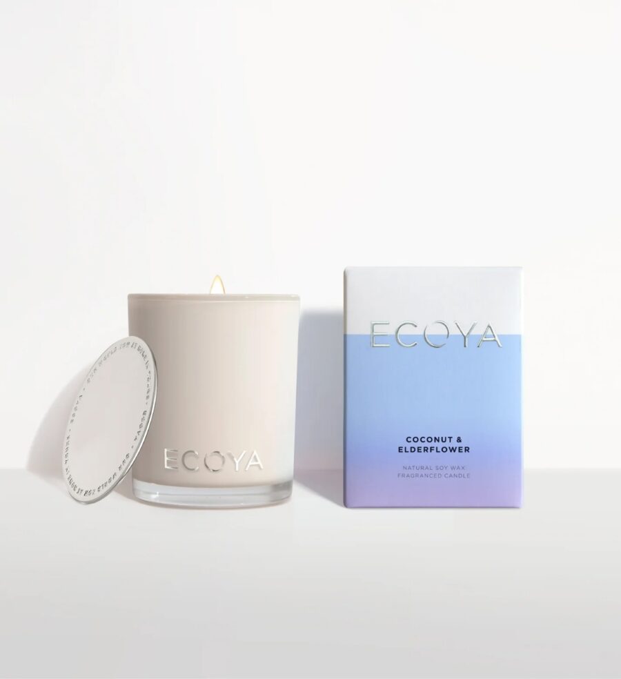 ECOYA Madison Mini Candle –  Coconut & Elderflower