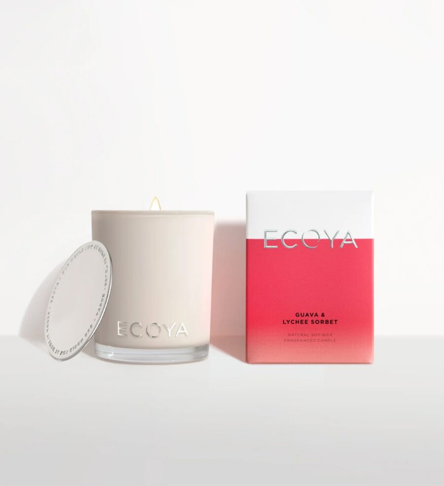 ECOYA Madison Mini Candle –  Guava & Lychee Sorbet