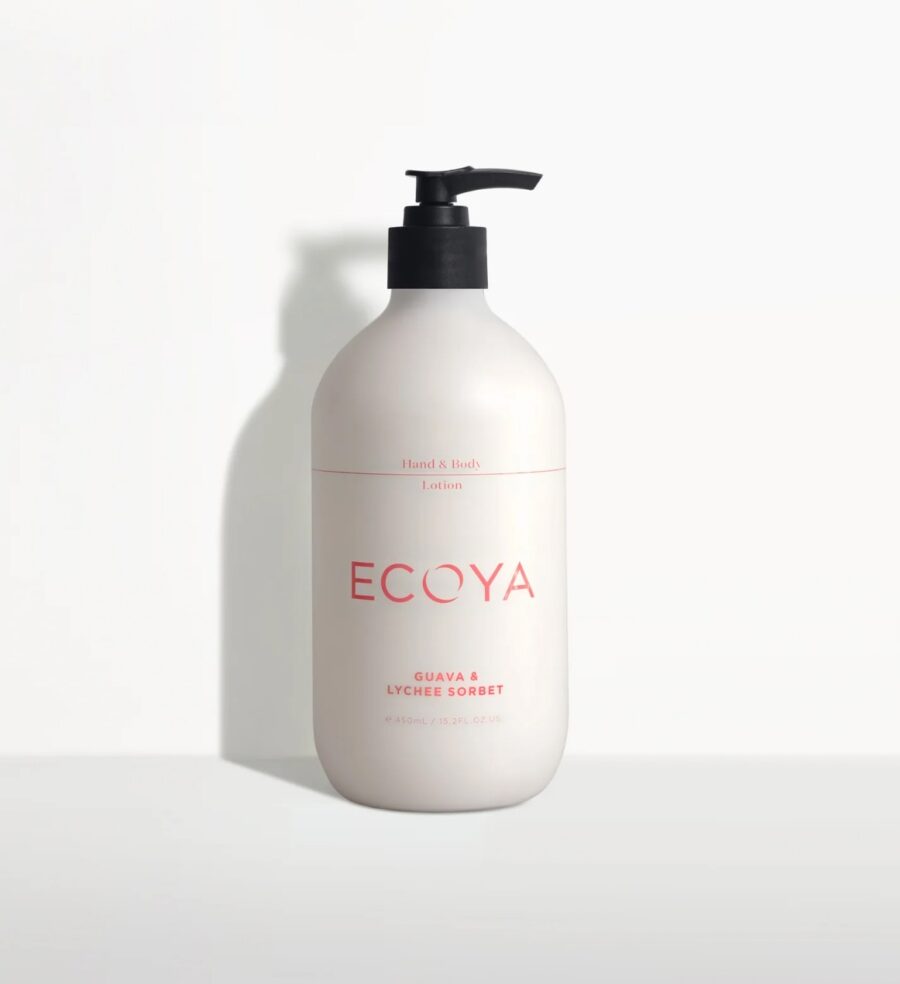 ECOYA Hand & Body Lotion –  Guava & Lychee Sorbet