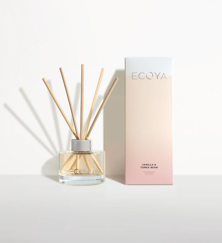ECOYA Mini Reed Diffuser –  Vanilla & Tonka Bean